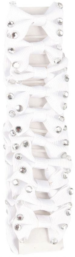 Invlechtstrikjes met strass